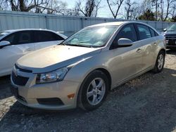 Chevrolet salvage cars for sale: 2012 Chevrolet Cruze LT