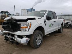 Ford salvage cars for sale: 2021 Ford F150 Super Cab
