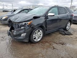 Salvage cars for sale from Copart Chicago Heights, IL: 2018 Chevrolet Equinox Premier