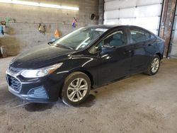Salvage cars for sale from Copart Angola, NY: 2019 Chevrolet Cruze LS
