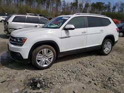 Volkswagen salvage cars for sale: 2019 Volkswagen Atlas SE