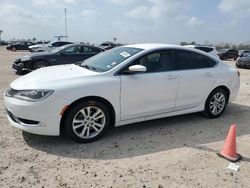 Chrysler 200 salvage cars for sale: 2015 Chrysler 200 Limited