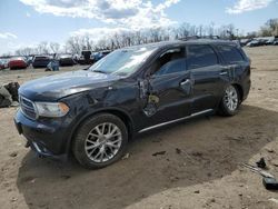 Dodge salvage cars for sale: 2014 Dodge Durango Citadel