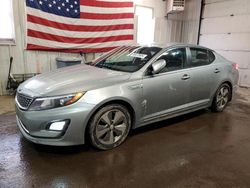 2014 KIA Optima Hybrid en venta en Lyman, ME