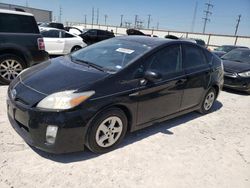 Vehiculos salvage en venta de Copart Haslet, TX: 2011 Toyota Prius