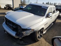 Salvage cars for sale from Copart Woodburn, OR: 2017 Dodge 1500 Laramie