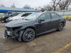 Salvage cars for sale from Copart Wichita, KS: 2022 Toyota Camry SE