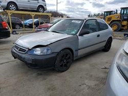 Honda Civic DX Vehiculos salvage en venta: 2000 Honda Civic DX