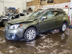 Subaru Outback salvage cars for sale: 2018 Subaru Outback 2.5I Premium