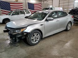 KIA Optima salvage cars for sale: 2016 KIA Optima LX