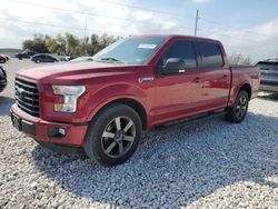 Salvage cars for sale from Copart Temple, TX: 2016 Ford F150 Supercrew