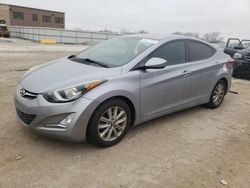 2015 Hyundai Elantra SE en venta en Kansas City, KS