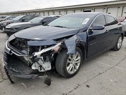 Chevrolet salvage cars for sale: 2017 Chevrolet Malibu LT