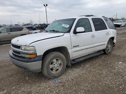 Salvage cars for sale from Copart Indianapolis, IN: 2001 Chevrolet Tahoe K1500