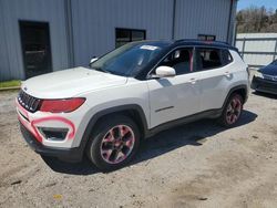 Jeep salvage cars for sale: 2018 Jeep Compass Limited