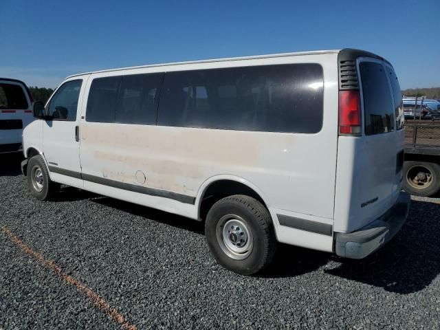 2001 Chevrolet Express G3500