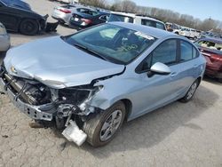 Chevrolet salvage cars for sale: 2018 Chevrolet Cruze LS