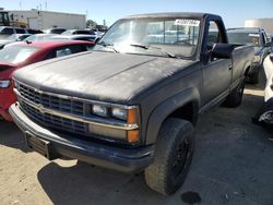 Chevrolet GMT salvage cars for sale: 1989 Chevrolet GMT-400 K3500