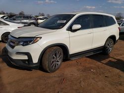 Honda Pilot salvage cars for sale: 2019 Honda Pilot EXL