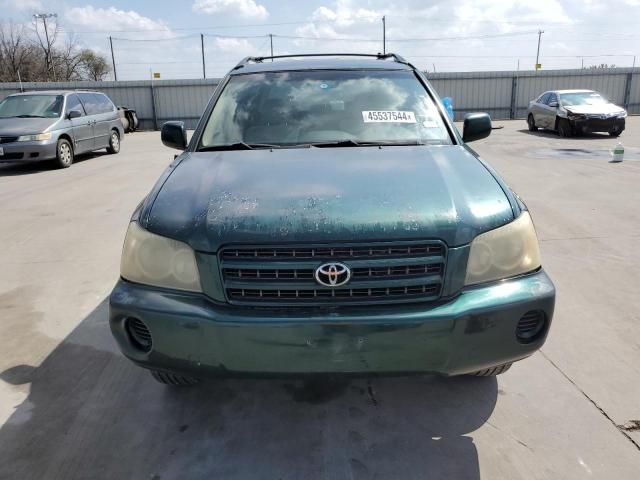 2002 Toyota Highlander Limited