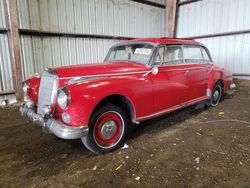 Mercedes-Benz salvage cars for sale: 1962 Mercedes-Benz 300 D