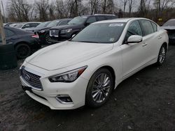 Infiniti Vehiculos salvage en venta: 2022 Infiniti Q50 Luxe