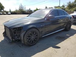 Salvage cars for sale from Copart San Martin, CA: 2016 Mercedes-Benz C 63 AMG-S