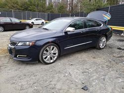 Chevrolet Impala salvage cars for sale: 2016 Chevrolet Impala LTZ