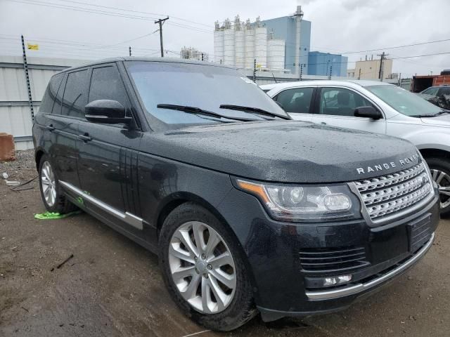 2016 Land Rover Range Rover HSE