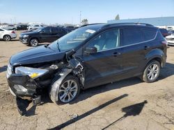 Ford salvage cars for sale: 2018 Ford Escape SE