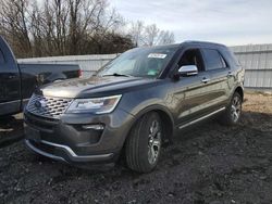 Ford salvage cars for sale: 2018 Ford Explorer Platinum