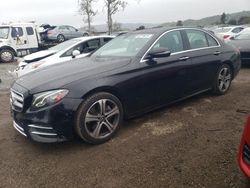 Salvage cars for sale from Copart San Martin, CA: 2018 Mercedes-Benz E 300