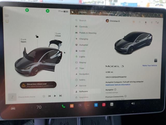 2023 Tesla Model 3