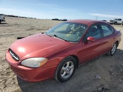 Ford Taurus SES salvage cars for sale: 2000 Ford Taurus SES