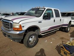 Ford F350 salvage cars for sale: 1999 Ford F350 Super Duty