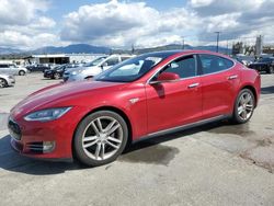 Tesla Model S salvage cars for sale: 2015 Tesla Model S