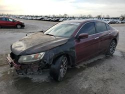 Salvage cars for sale from Copart Sikeston, MO: 2015 Honda Accord Sport