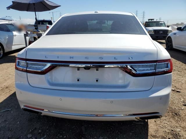 2017 Lincoln Continental Select