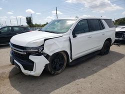 Chevrolet Tahoe salvage cars for sale: 2021 Chevrolet Tahoe C1500