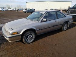 Honda Vehiculos salvage en venta: 1989 Honda Accord EXI