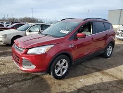 Vehiculos salvage en venta de Copart Woodhaven, MI: 2016 Ford Escape SE