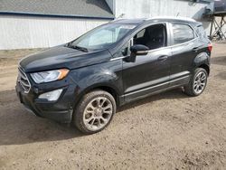 Salvage cars for sale from Copart Davison, MI: 2020 Ford Ecosport Titanium