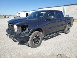 Salvage cars for sale from Copart Kansas City, KS: 2020 Dodge RAM 1500 Rebel