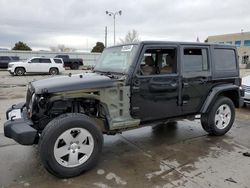 Jeep Wrangler salvage cars for sale: 2011 Jeep Wrangler Unlimited Sahara