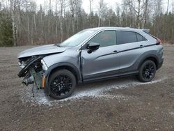Salvage cars for sale from Copart Bowmanville, ON: 2023 Mitsubishi Eclipse Cross LE