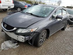 Honda salvage cars for sale: 2014 Honda Civic EX