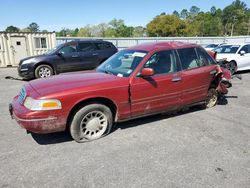 Ford Crown Victoria lx salvage cars for sale: 1999 Ford Crown Victoria LX