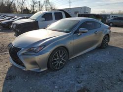 Lexus salvage cars for sale: 2016 Lexus RC 350