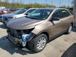 Chevrolet Equinox ls salvage cars for sale: 2018 Chevrolet Equinox LS