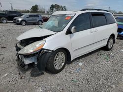 Salvage cars for sale from Copart Montgomery, AL: 2008 Toyota Sienna XLE